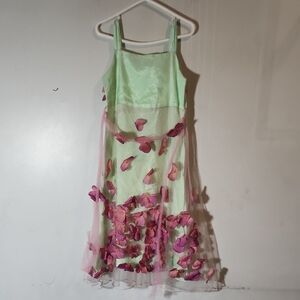 Little Mass Mint Green Dress